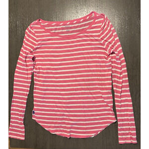 Polo Ralph Laurn Women's Stripped Long Sleeve Shirt Size L